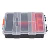 Two Layer Plastic Heavy Duty Components Storage Box Case Organizer Small Parts Tool Box