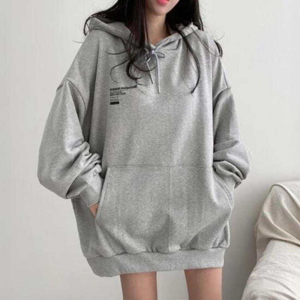 New Arrivals Open Run Hip Cover Big Size Hoodie Dress