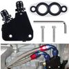 Precise For GM LS LS1 LS2 LS3 LS6 LS7 LS9 2005-2019 Corvettes C5, C6 C7 Engine Oil Cooler Adapter Kit Aluminum Adapter Block