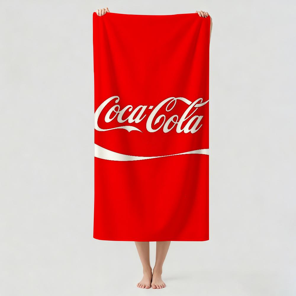 Modny nadruk C-CoCa C-ColaS Ręcznik Suszący Ręcznik Kąpielowy Nadaje Się Do Lekkiego Pływania Kempingu Jogi Plaża Na Zewnątrz