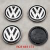 For Volkswagen GoFor VW Volkswagen Jetta MK5 Golf 4Pcs 65mm Car Wheel Center Hub Caps For Volkswagen VW Golf Passat Tiguan Lamando Teramont Cross