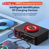 YCS S500/S550/S600 Multi 8 Port USB Charger With 15W Magnetic Wireless Charging PD 100WQC Station For Phones Fast Charge Tools