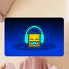 Cartoon Geometry Dash Video Game Kitchen Mat Kids Room Bedroom Decoration Balcony Anti-Slip Doormat Living Room Alfombra