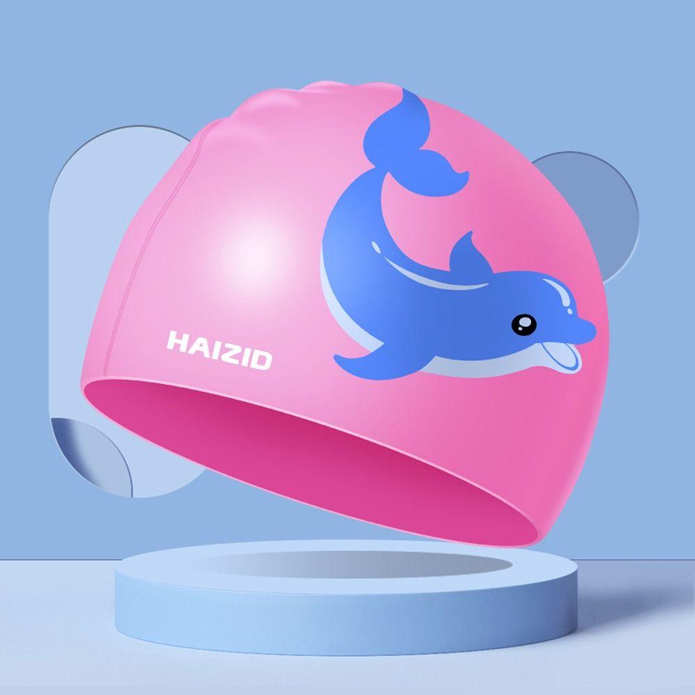 Silicone Diving Cap Waterproof Bathing Cap Photography Props Swimming Cap Swim Pool