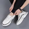 New Shoes for Men Genuine Leather Casual Shoes Sport Style Flat Skate Shoes Fashion Comfortable Sneakers