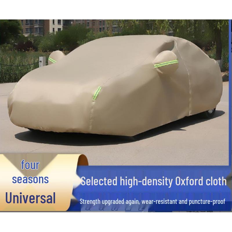 Universal Thickened Car Cover - Sun, Snow & Rain Protection