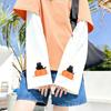 Women's Little Flower Anime Bell-Sleeve UV Protection Ice Sleeves for Summer - Loose Fit for Driving, Cycling & Outdoor Activities