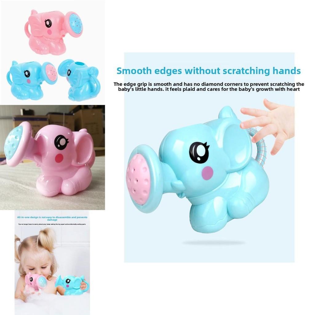 Childrens Elephant Shower Toy With Water Spray For Bath Time Fun And Sensory Development
