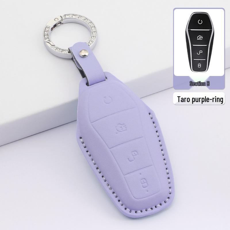 Compatible Key Case for BYD Models: Han, Qin Plus DMI, Song Pro, Tang L, Yuan 05, Seagull, Seal 06, Dolphin