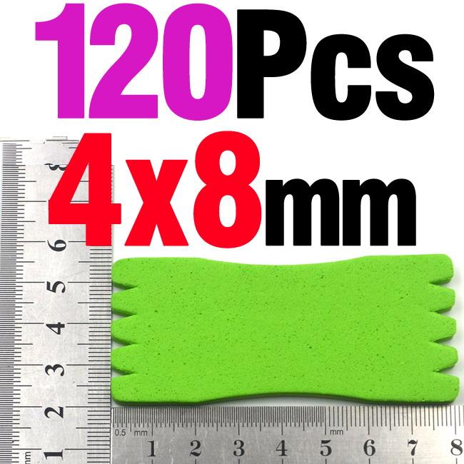 MNFT 120Pcs/Lot Fishing Line Plate Winding Board EVA Foam Wrapper Hanging Fishing Gear Accessory Winding Trace Wire Holder