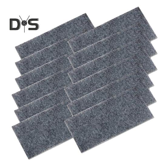 

12 шт. Ткань для ремонта царапин на автомобиле, нанотехнология, безопасная, многоразовая, для защиты краски транспортных средств, средство для удаления царапин на автомобиле серый