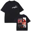 Cantante Chiara Oliver Camisetas Gráficas de Álbum Streetwear Moda Y2k Camiseta de Manga Corta Hombres Mujeres Camisetas de Algodón Holgadas