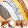 1pc 230cm/90.55in 3D Foam Wall Decorative Line Self-adhesive Skirting Board Wallpaper Wall Sticker for Home Decoration