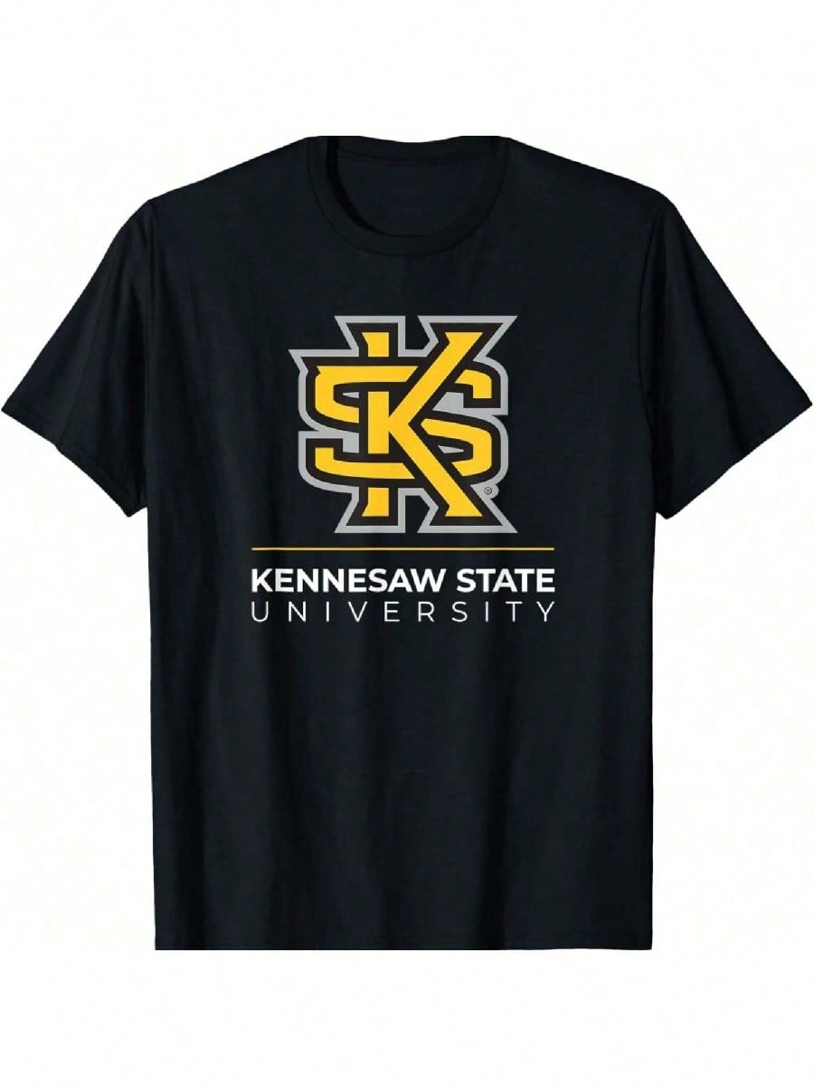 Kennesaw State University Owls Logo T-Shirt.Jpg S разноцветный
