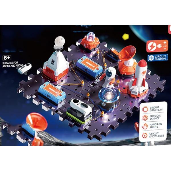 

DIY Електронний Будівельний Блок Збірка Навчальний Науковий Експериментальний Набір Обладнання Іграшка Схема Наука та Освіта Фізична Іграшка