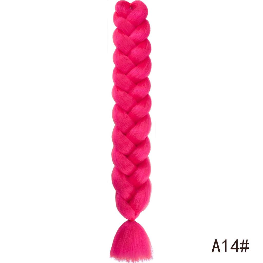 41 Inch 165g Ultra Long Jumbo Braid Hair Synthetic Colorful Braiding Hair Extensions for African Braids Women DIY Hairstyle