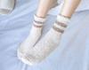 Next Grants Fluffy Room Solid Colors with Cute and Stylish for Cold Loose Pastel Socks Women's Socks, Stripes, Winter, Protection, Anti-Slip,