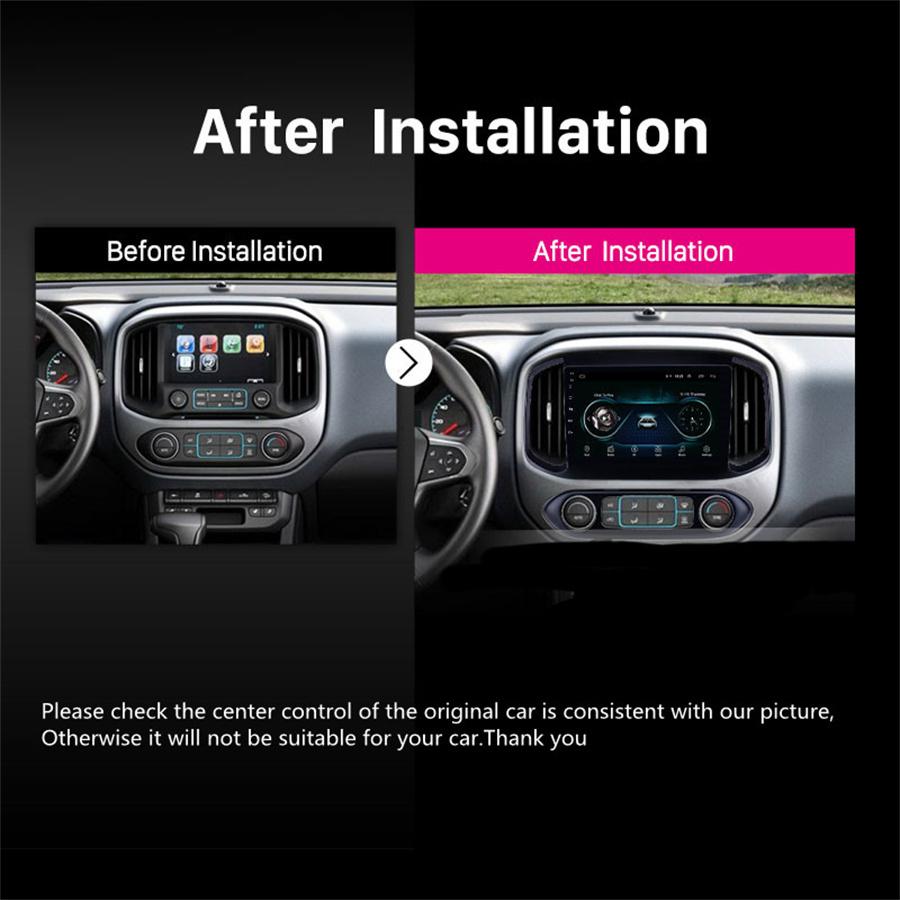 For 2015-17 Chevrolet Colorado Carplay 9" Android 10.0 Head Unit Stereo GPS Wifi