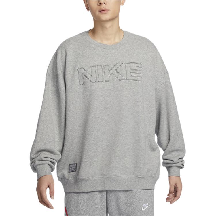 New Nike Sportswear FW25 Sweatshirt Men's Gray HV8225-063