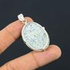 925 Silver Oval K2 Jasper Gemstone Elegant Anniversary Bezel New Pendant Jewelry