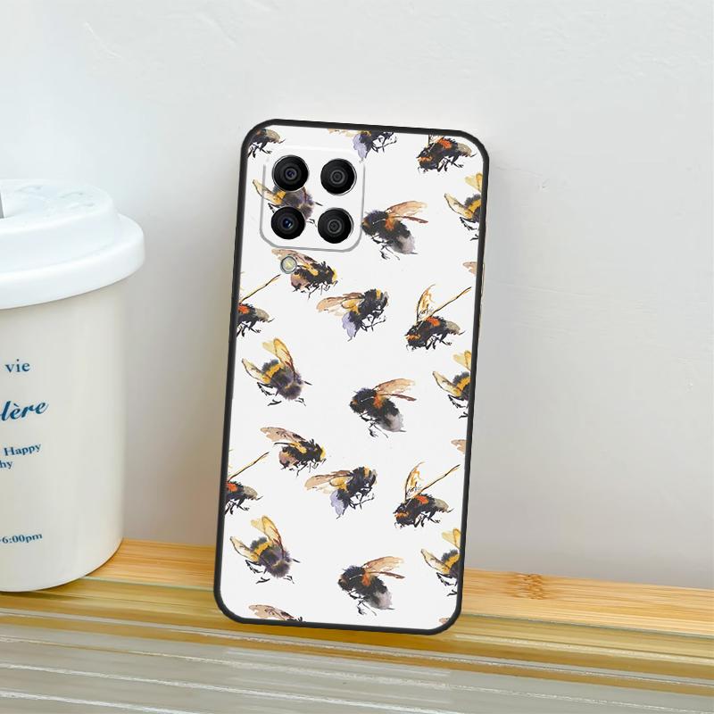 Bee Honey Case For Samsung Galaxy M53 M13 M06 M16 M31 M11 M35 M55 M15 M56 M36 M12 M32 M52 M14 M34 M54