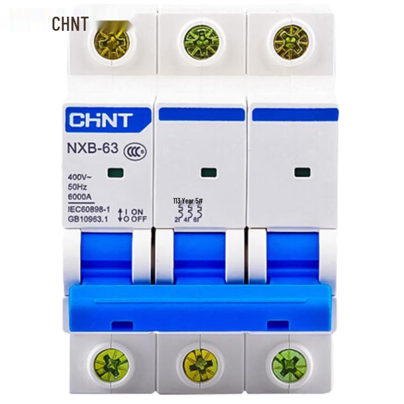 Disjoncteur boîtier moulé CHINT NXB-63