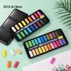 Boyixuan Eco-Friendly 24-Color Watercolor Paint Set In Portable Tin Box for Beginners