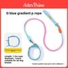Pet Traction Rope Collar 2 In 1 Design With Thickened Nylon And Silicone For Comfortable Walks Pet Owners