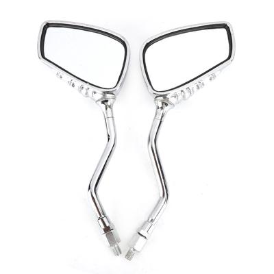 2 Pezzi Specchietti Retrovisori Moto Mano Artiglio Scheletro Motor Motorbike Specchietti Retrovisori LateraliColore Galvanizzato