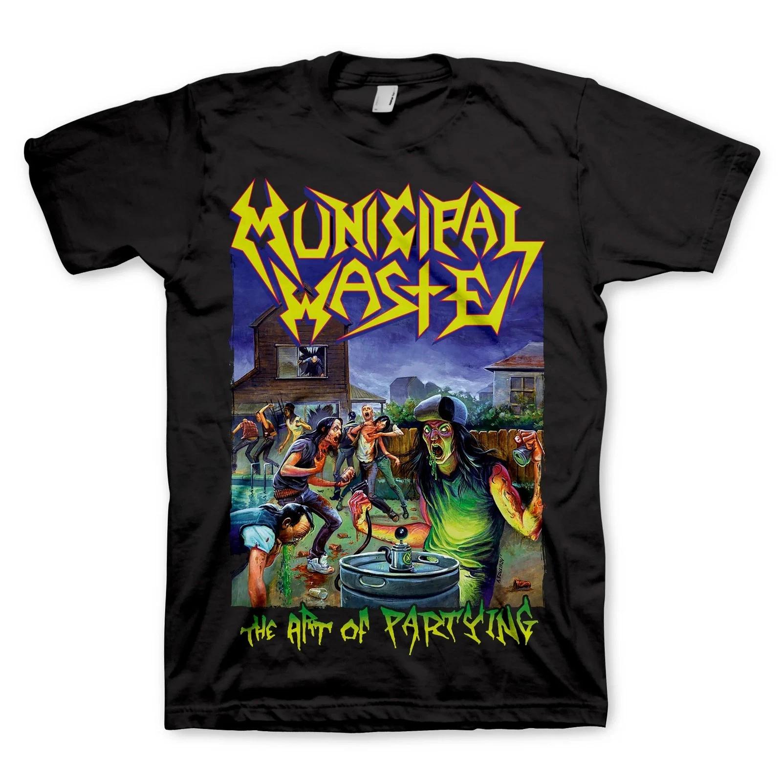 Authentic Municipal Waste Art Of Partying T-Shirt S-3XL NEW S