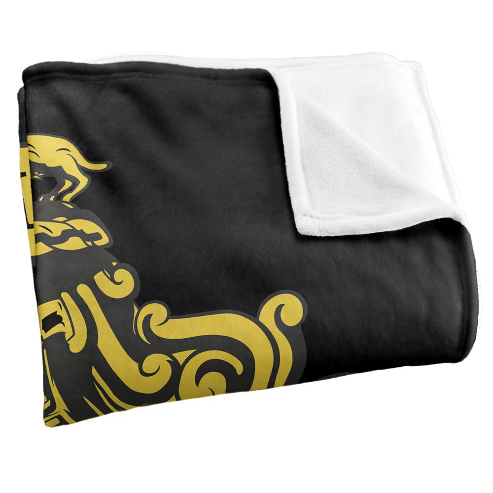 Harry Potter Hufflepuff Crest Blanket