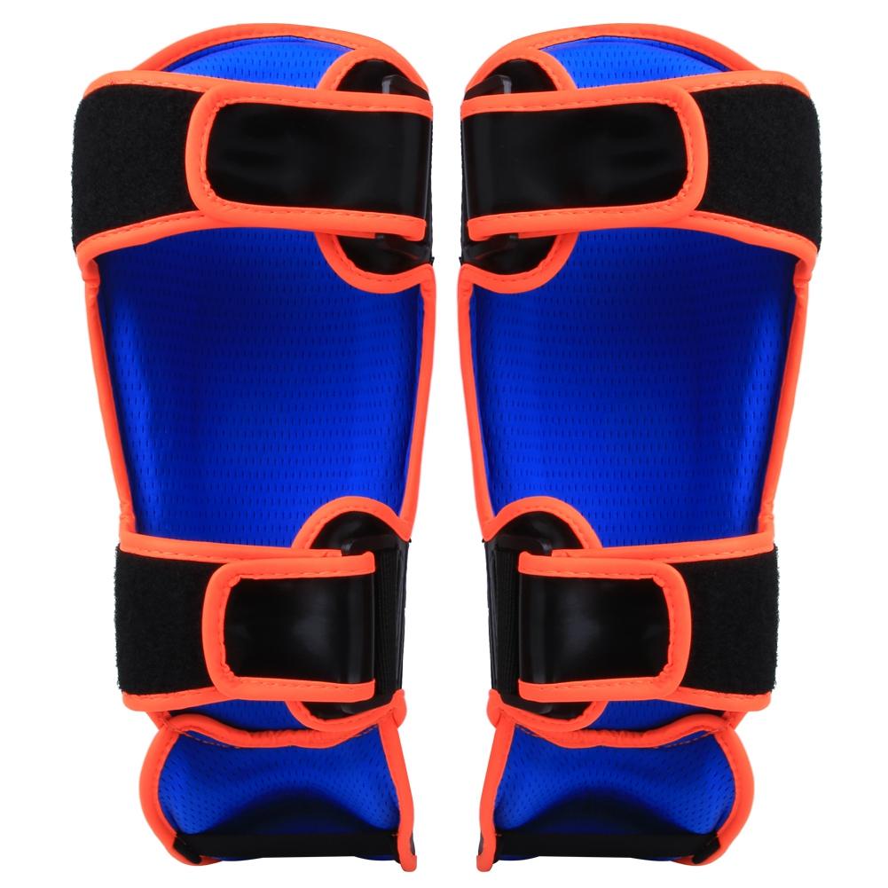 BN FIGHT Children Leg Protector Shin Guards Protective Gear Footguards for Boxing Muay Thai Taekwondo Training S