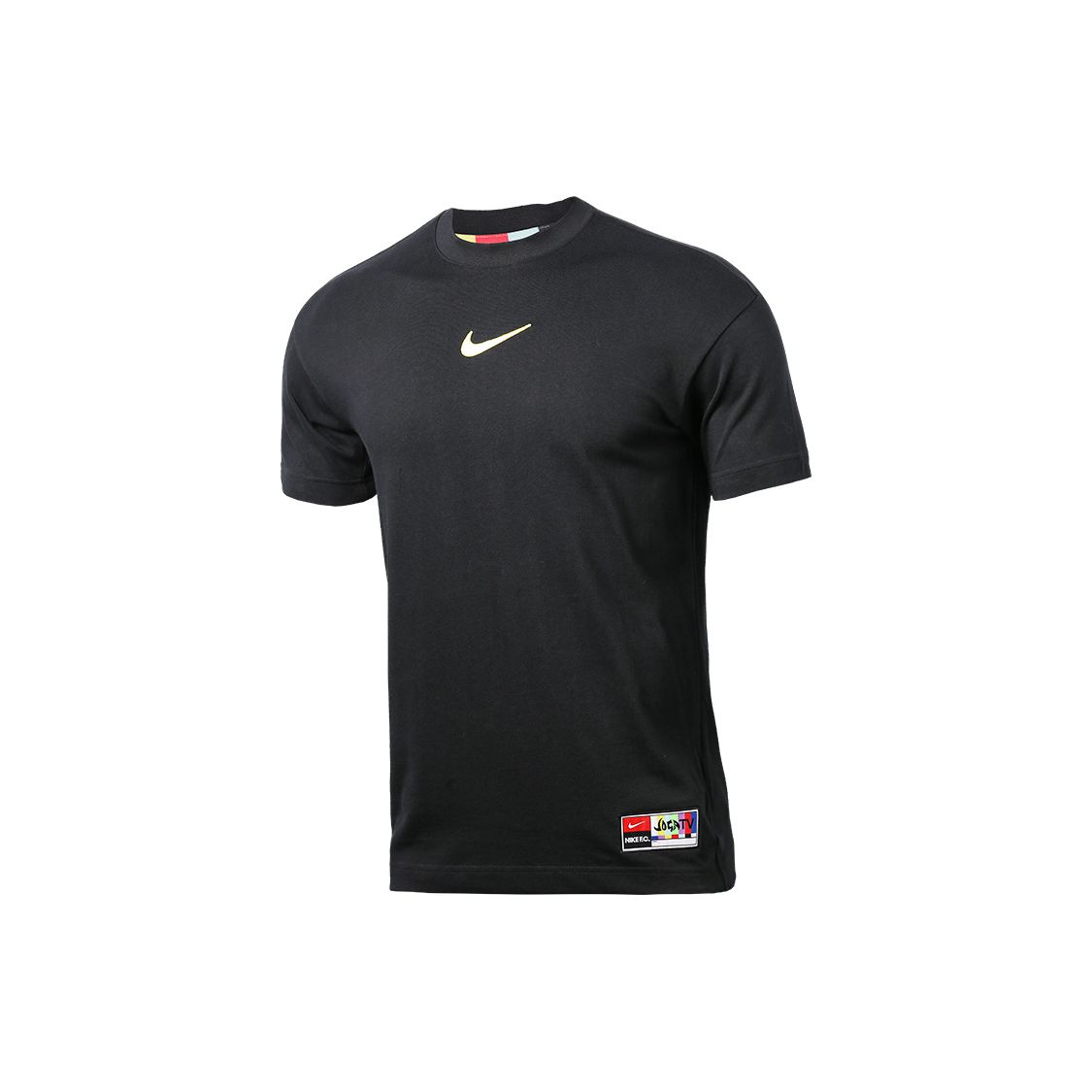 

Nike Casual Sports Training Свободная футболка с коротким рукавом Мужские топы Черные CZ1010-010 XL