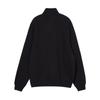 Puma Casual Fringed Stand Collar Zip Long Sleeve Jacket Unisex Jacket Black 621829-01