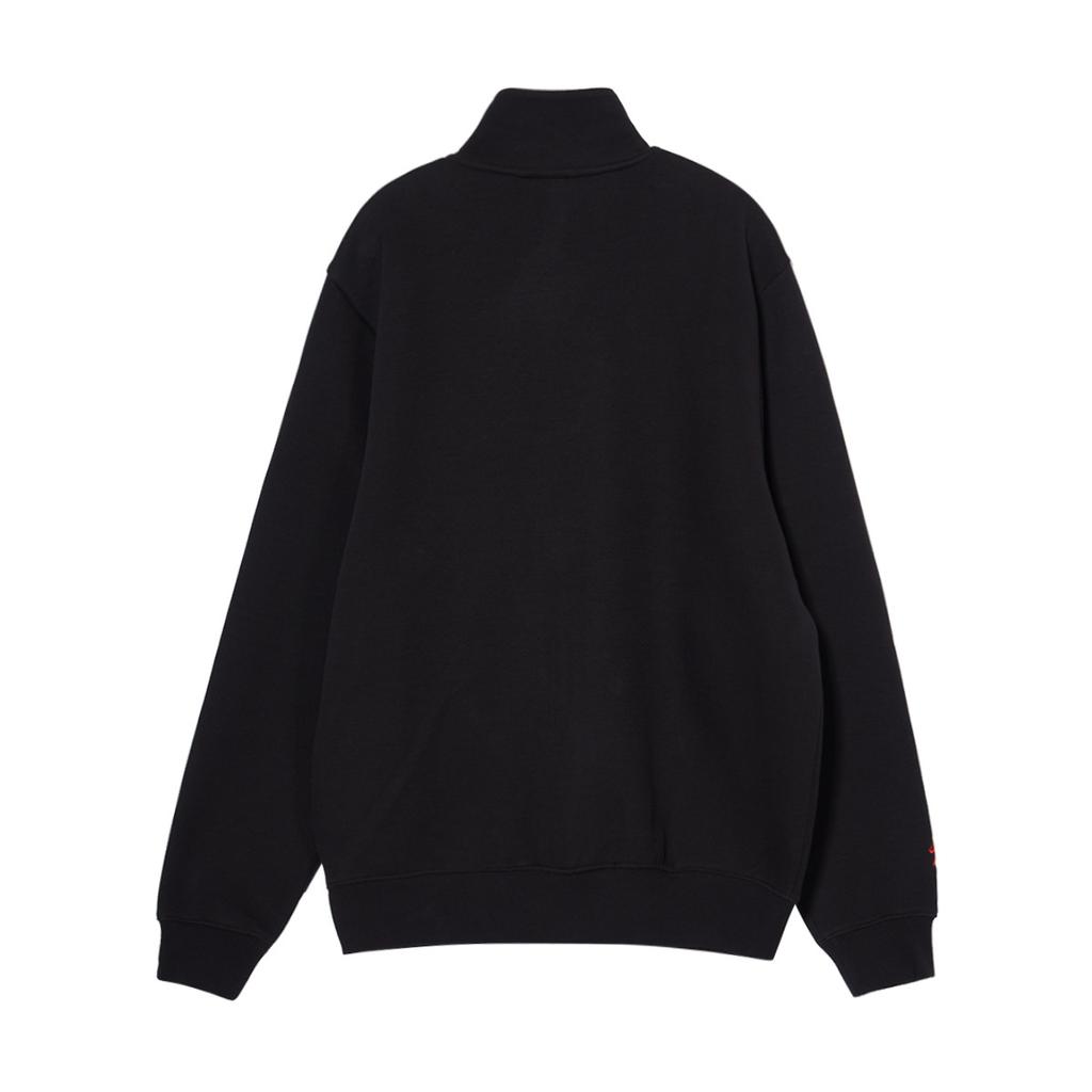 Puma Casual Fringed Stand Collar Zip Long Sleeve Jacket Unisex Jacket Black 621829-01