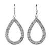 Hoop Earring Decorative Comfortable Exquisite Tear Drop Earrings for Festival
