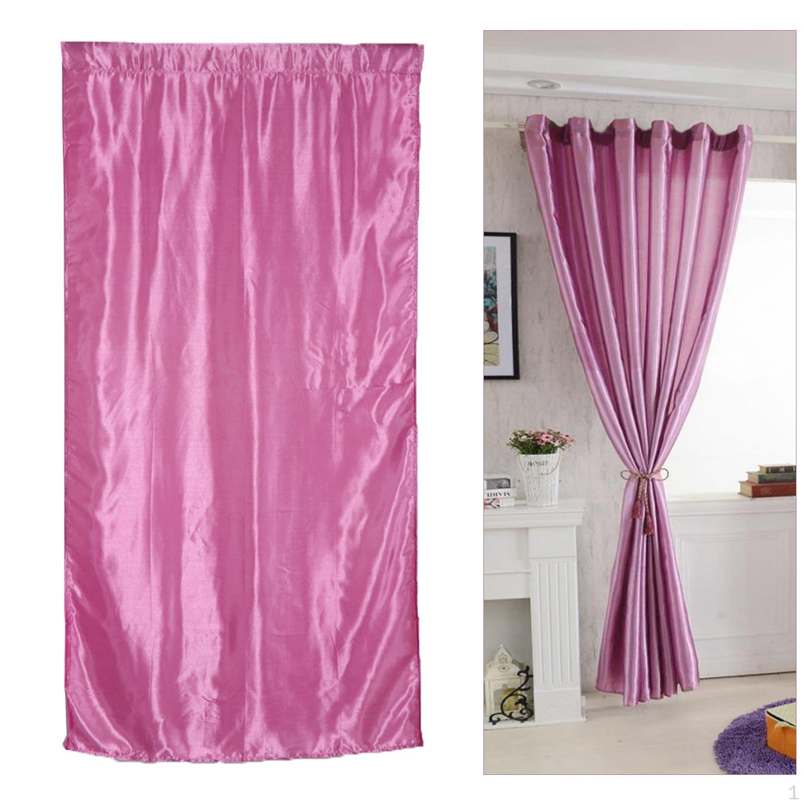 

100x250 см Основные Шторы-Драпы для Гостиной Кухни Кафе фиолетовый