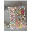 Mini Heart-Shaped Bead Square Bag With Color Matching Fashion, 1 Fashionable Colorful Heart-Shaped Bead Square Bag, DIY Hand Woven Bead