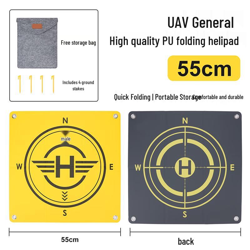 Universal Double-Sided Drone Landing Pad