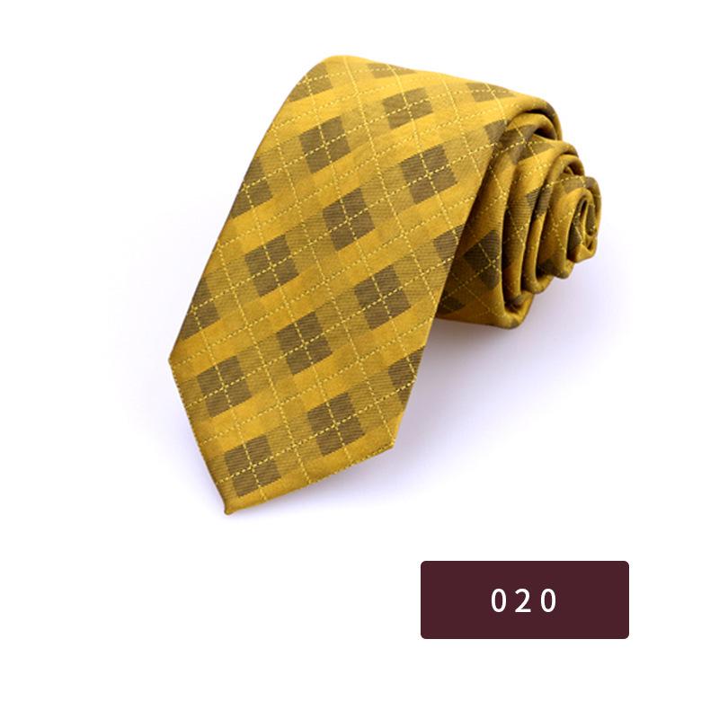 Men's Korean Style Polyester 6cm Business Ties