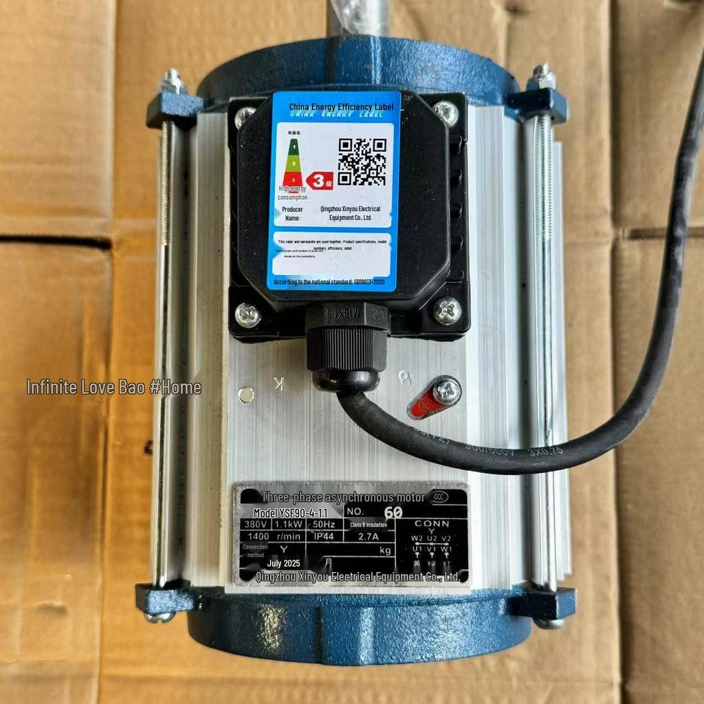 Třífázový motor 380 V pro podtlakový odsávací ventilátor pro větrání v zemědělských farmách