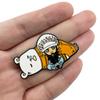 Creativity Anime One Piece Enamel Pins Monkey D Luffy Badges Men Women's Brooches Cool Briefcase Badges Decorate Gifts