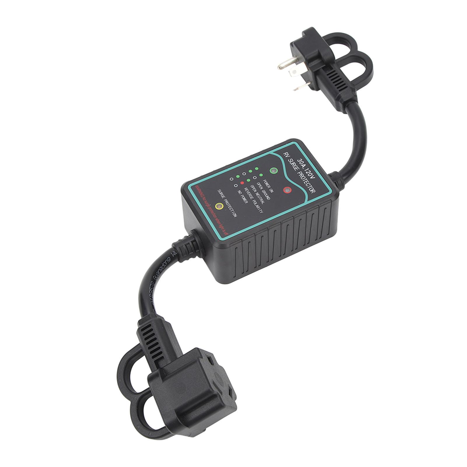 

30A 120В Защита от перенапряжения для RV 2100 Дж Погодозащищенный Теплоизоляция Анализатор цепи Защитное устройство для Кемпера