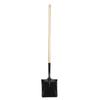 Square Head Steel Shovel Durable Flat Blade Garden Tool Digging Scooping Transporting Soil Gravel Multi-Functional Landscaping