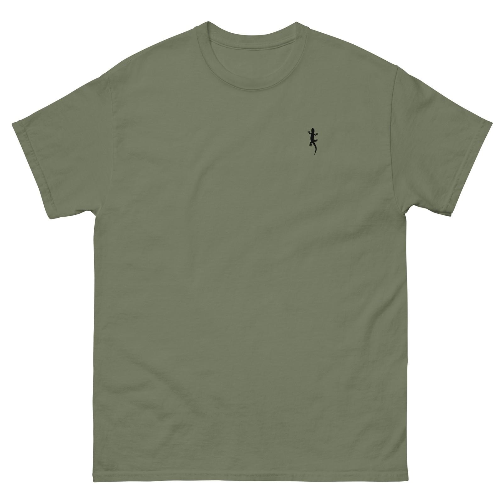 

Salamander Silhouette T-Shirt Mens Womens Tees Top | Climbing Lizard Nature Animal Graphic Tee 4XL