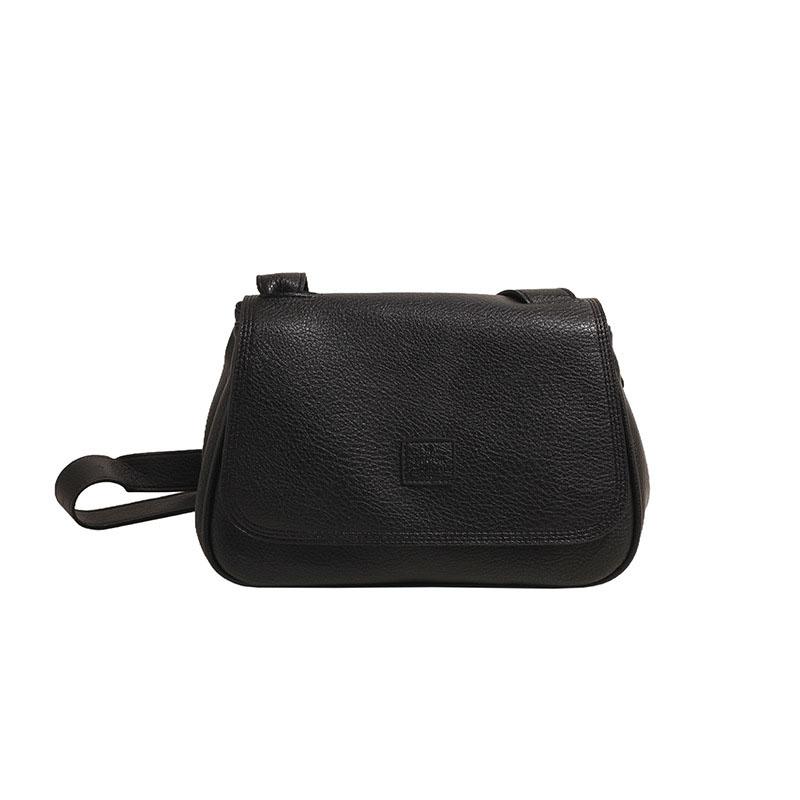 

Женская сумка на одно плечо в стиле ретро из текстурированной искусственной кожи, большая вместимость, женские кошельки для поездок на работу, осенне-зимние сумки с пряжкой через плечо (20cm<Max Length<30cm)