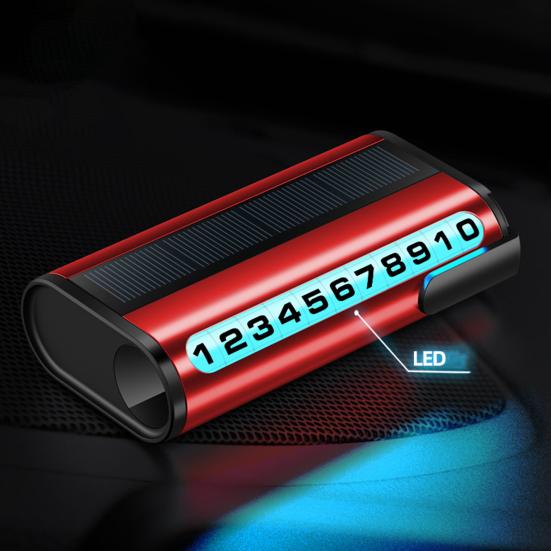 Useful Temporary Parking Sign Glow-in-the-dark Non-fading Keep Contact