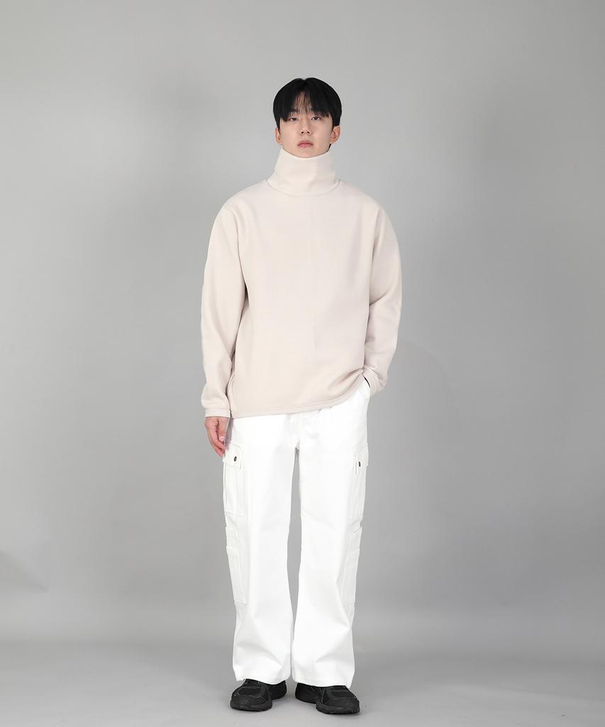 Seinteukeulu Double Cargo String Jogger Pants Dcj-338 White