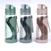 Double Layer Plastic Summer Water Cup Portable Creative Student Cup Space Cup for Wholesale