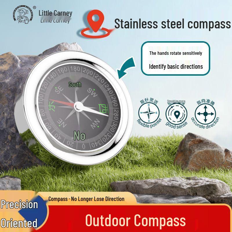 Portable Compass for Primary Students, North/South/East/West, Science Class Aid for Third Graders Compass
